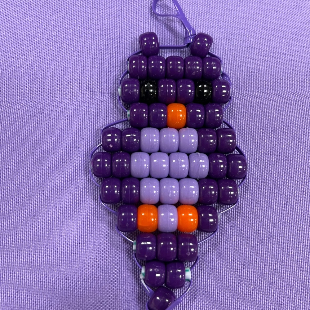 Colorful Beaded Keychain